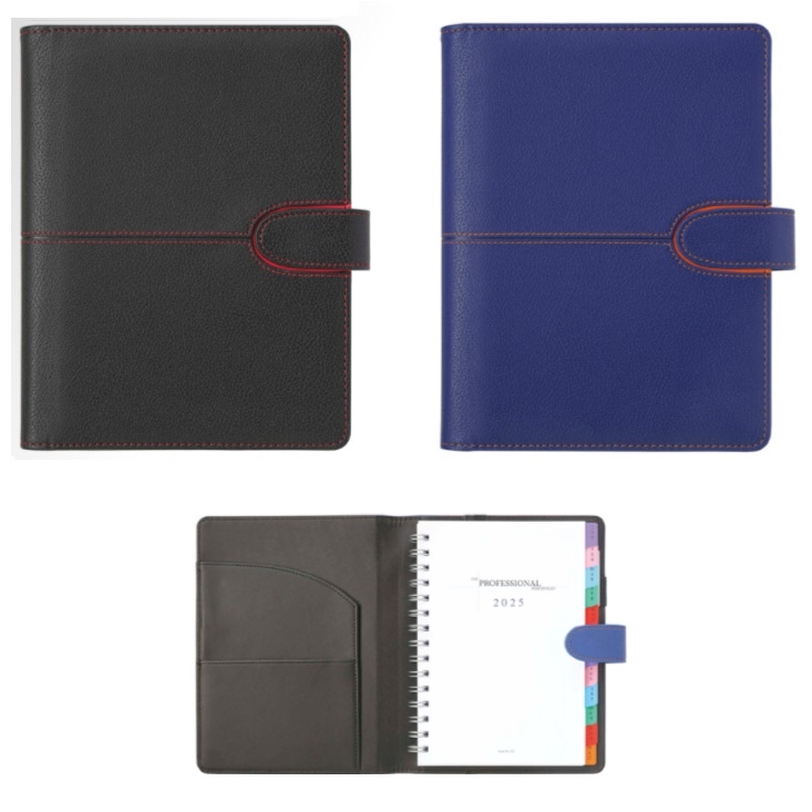 Professional Portfolio with Magnetic Clip