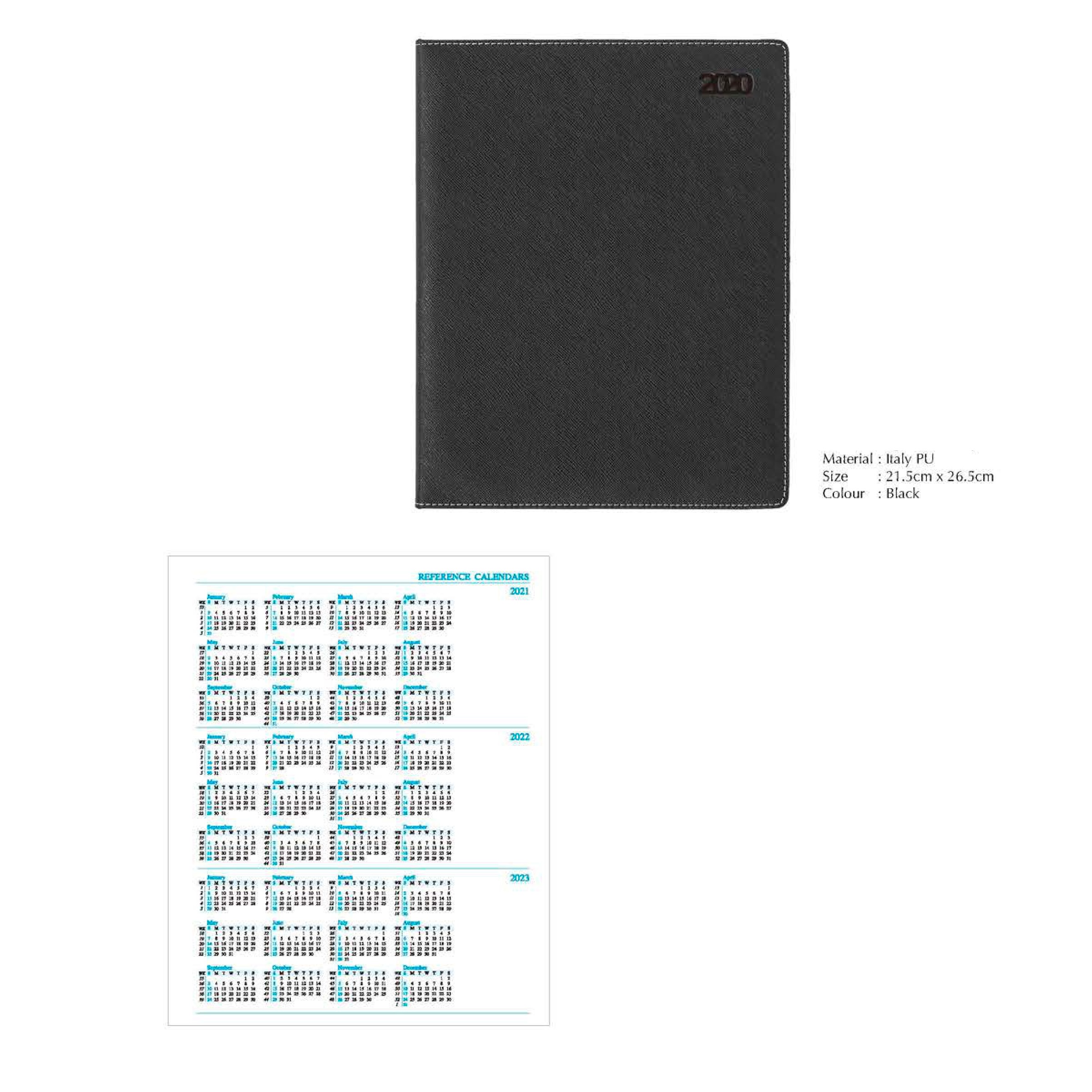 Management Diary w/PU Hardcase Cover