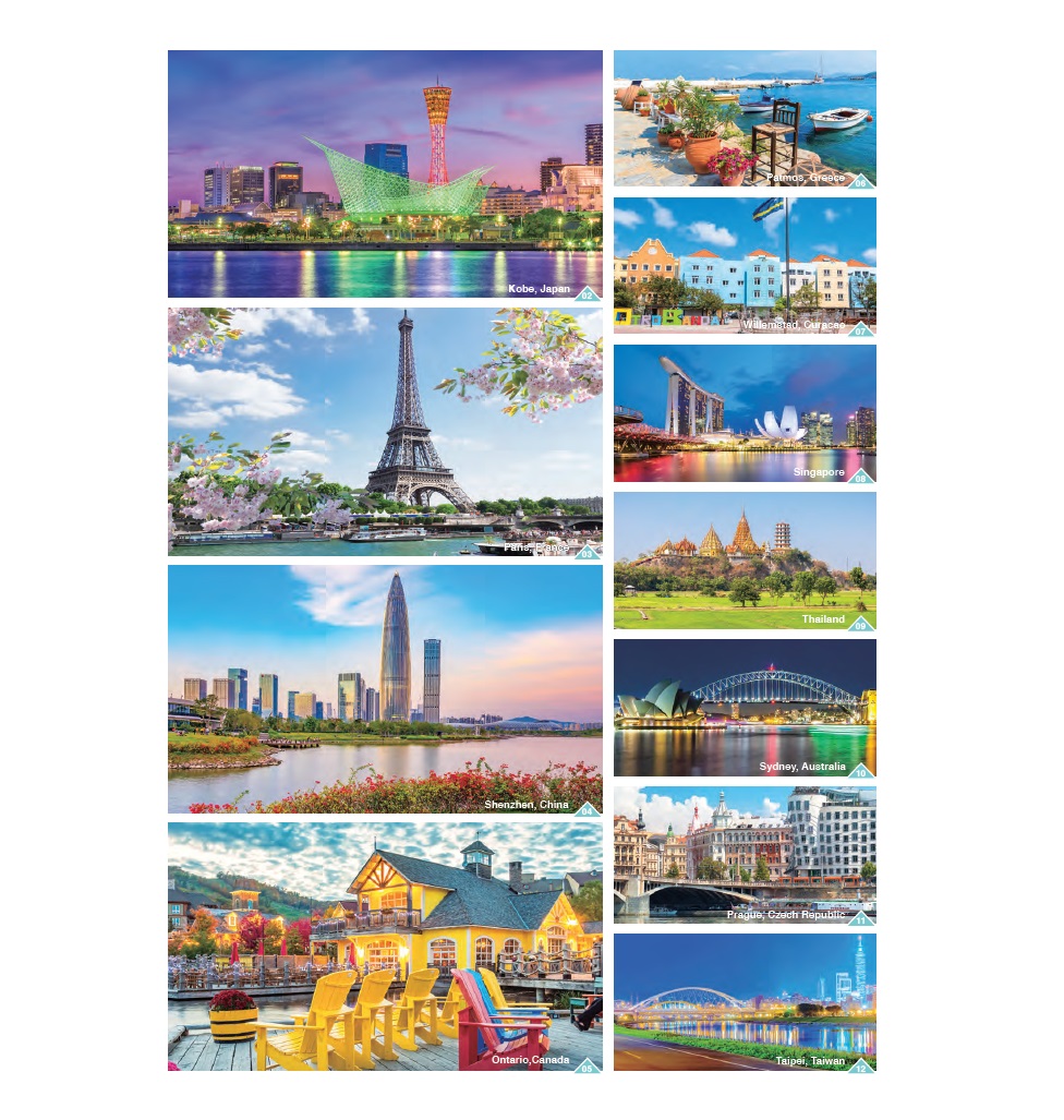 Desk Calendar (Panoramic World)