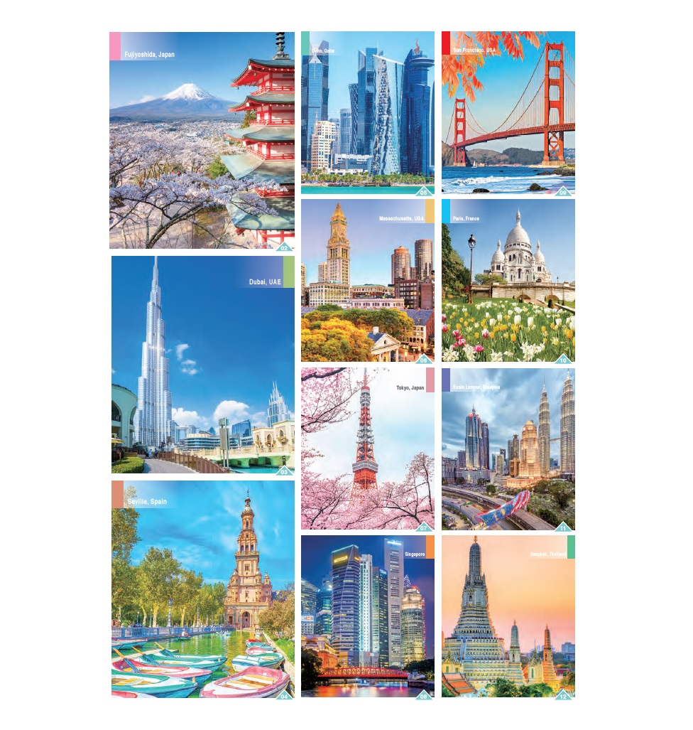 Desk Calendar (Windows of the World)