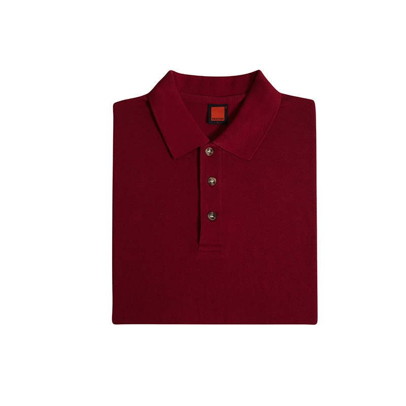 Plain Honeycomb Polo Tee