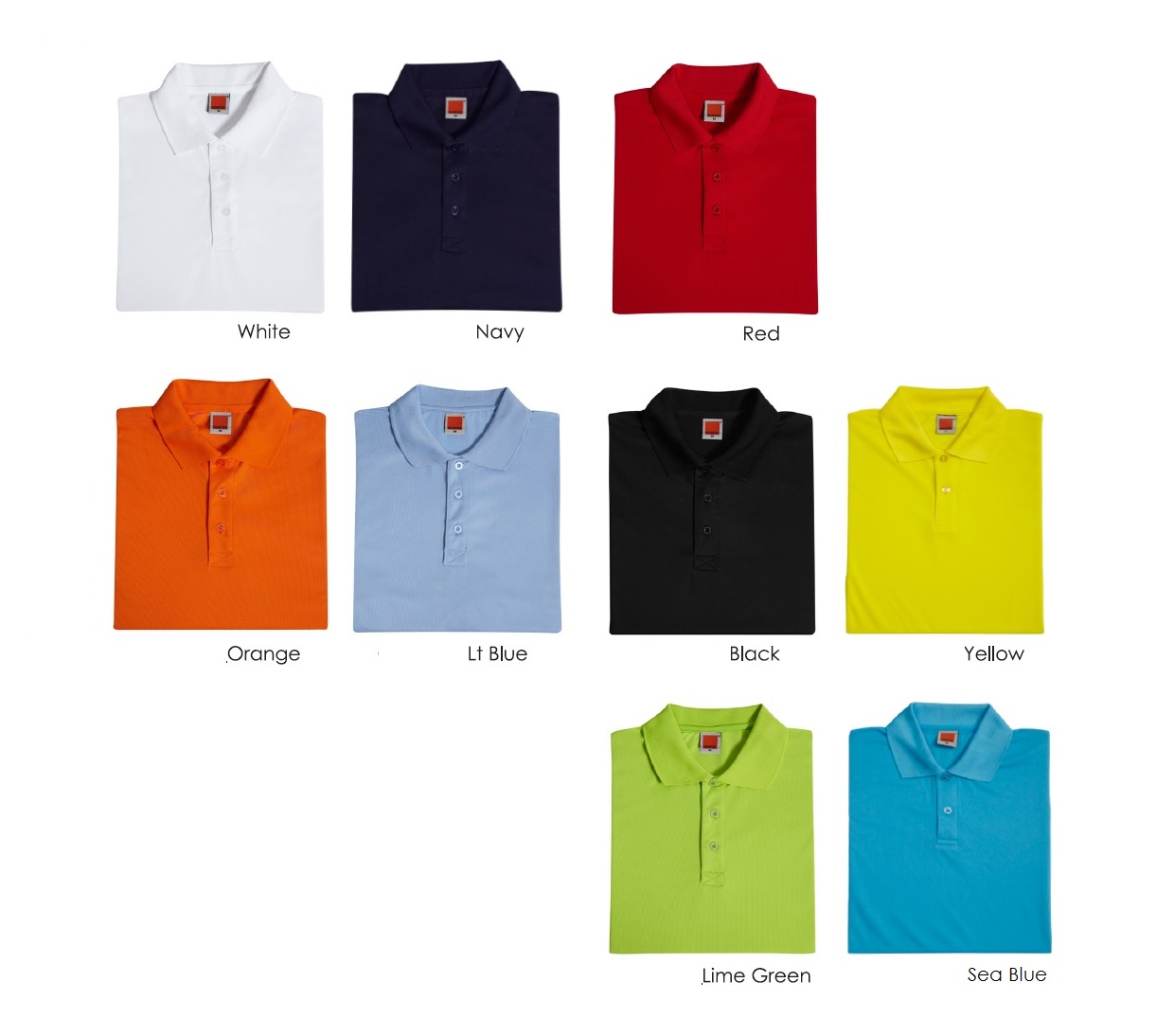 Ladies Quick Dry Collar Tee