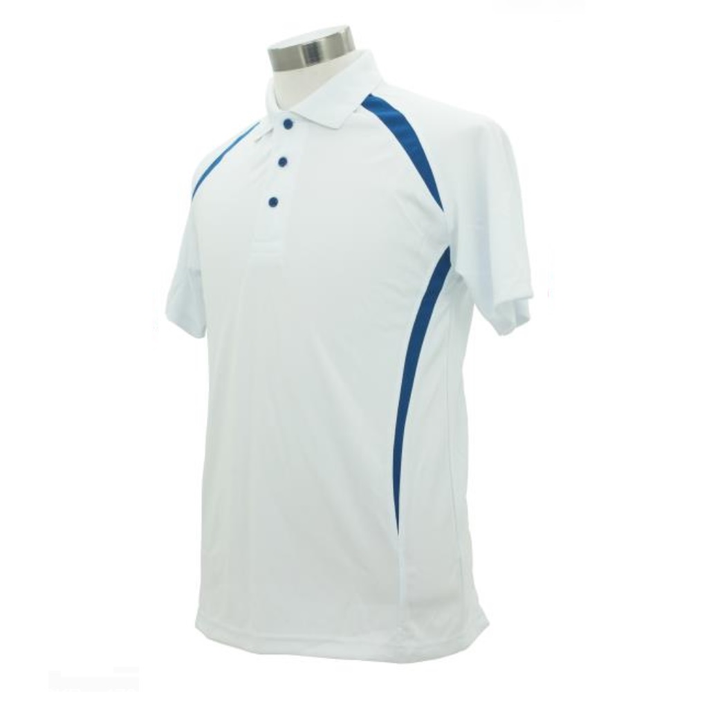 Polo Tee with Needle Knit