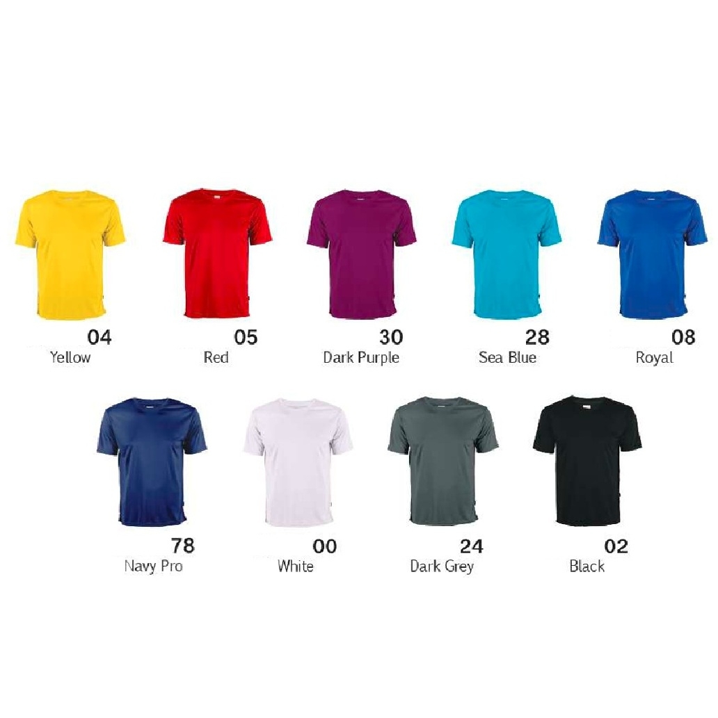 Round Neck Dri-Fit Interlock