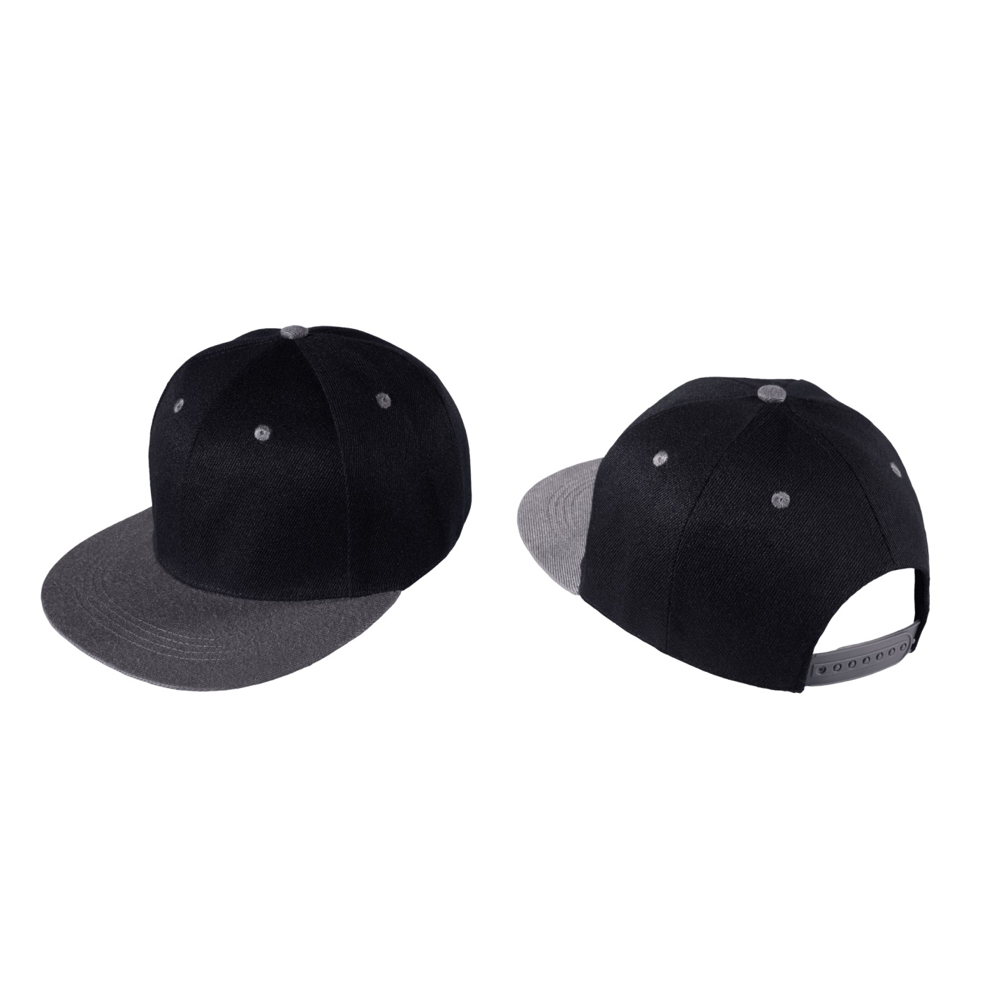 Two-Tone Snapback 6-Panels Cap