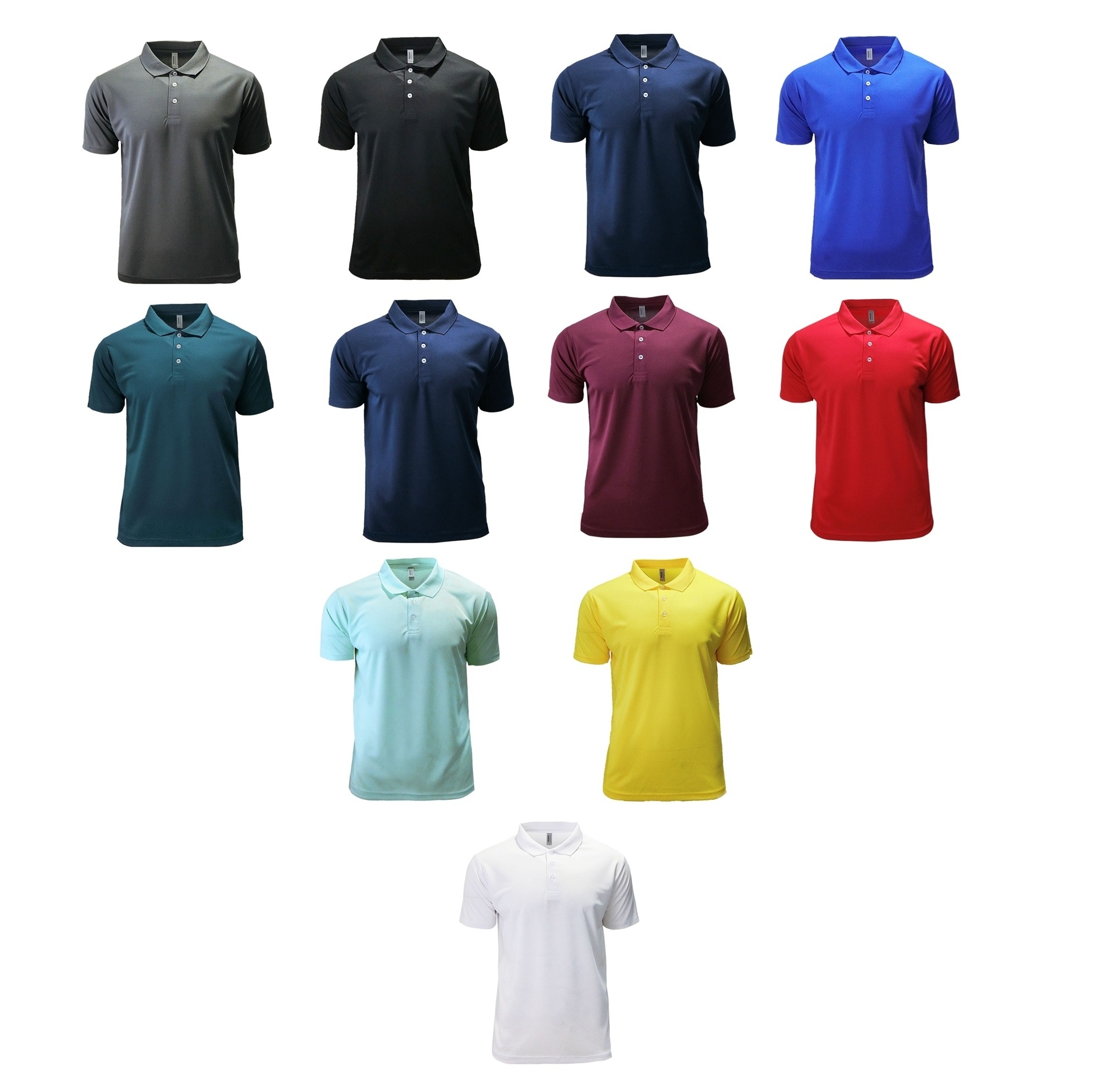 CROSSRUNNER DRYtec Performance Polo T-Shirts