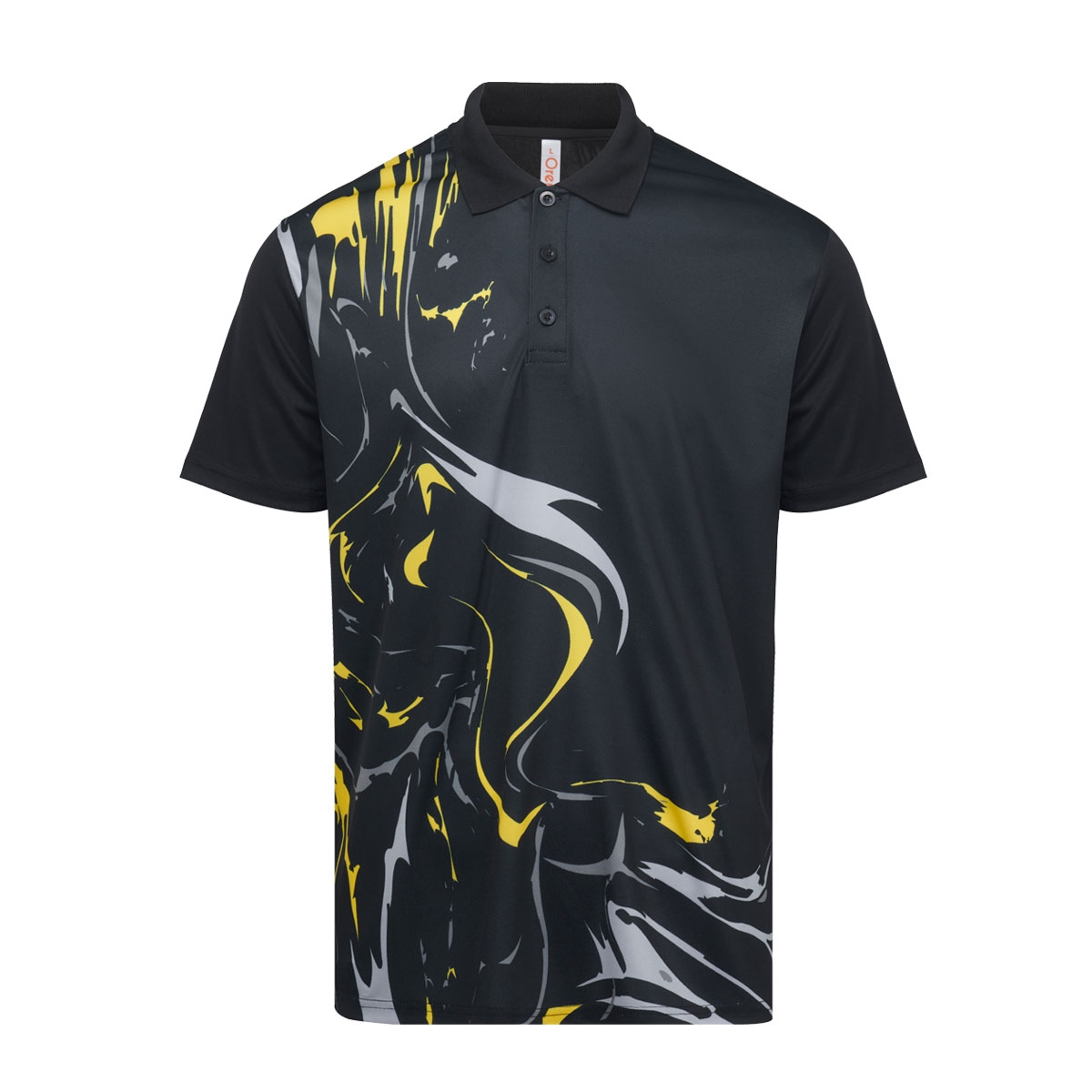 Unisex Quick Dry Short Sleeve Sublimation Polo