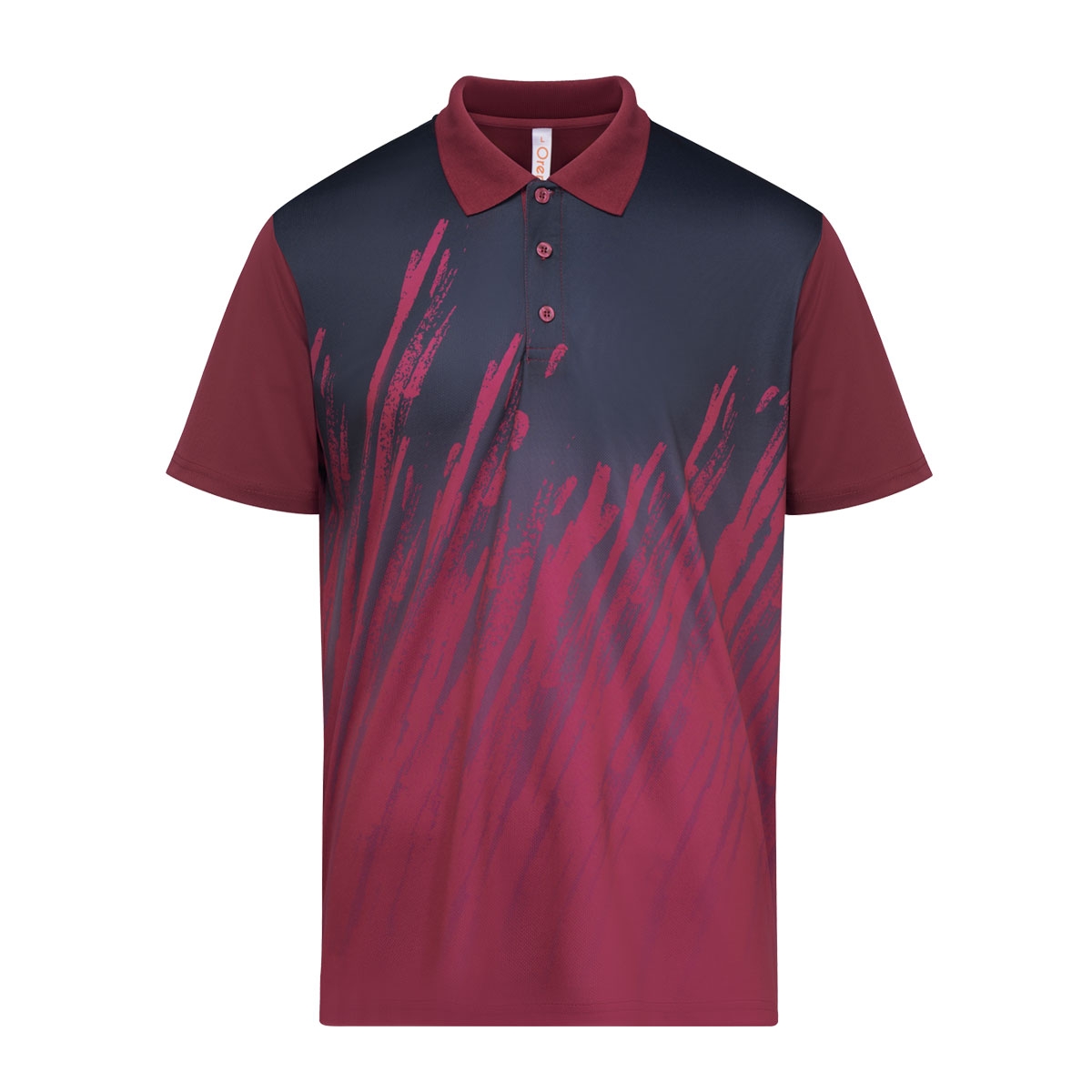 Unisex Microfibre Mini Eyelet Sublimation Short Sleeve Polo Shirt