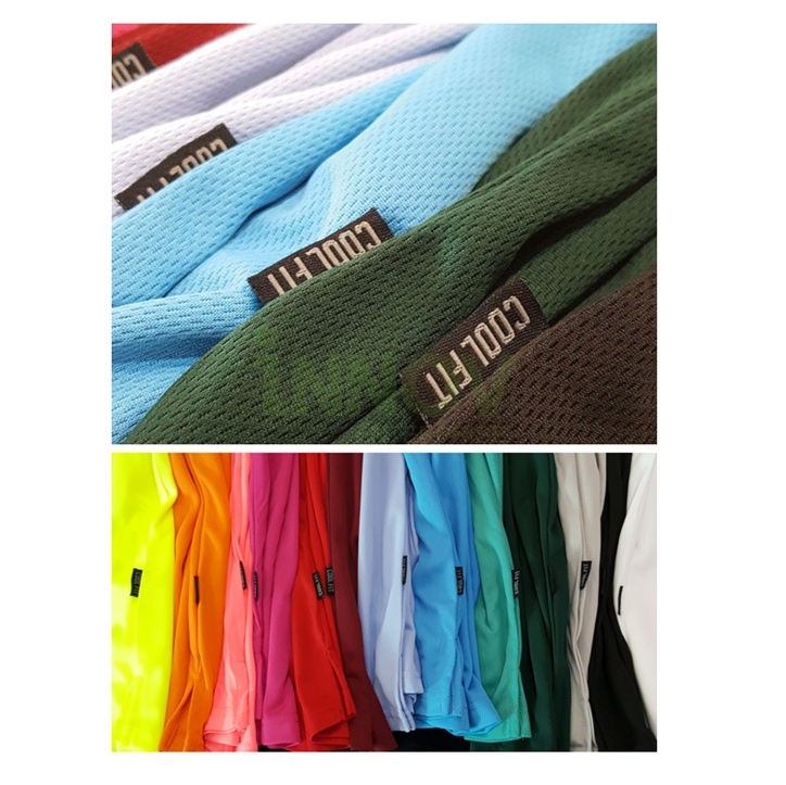 Kids Microfibre Eyelet Round Neck Short Sleeve T-Shirt