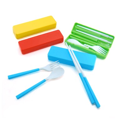 Colored Cutlery Set with Box