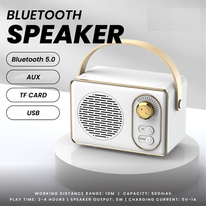 I-RETRO Multifunction Bluetooth Speaker