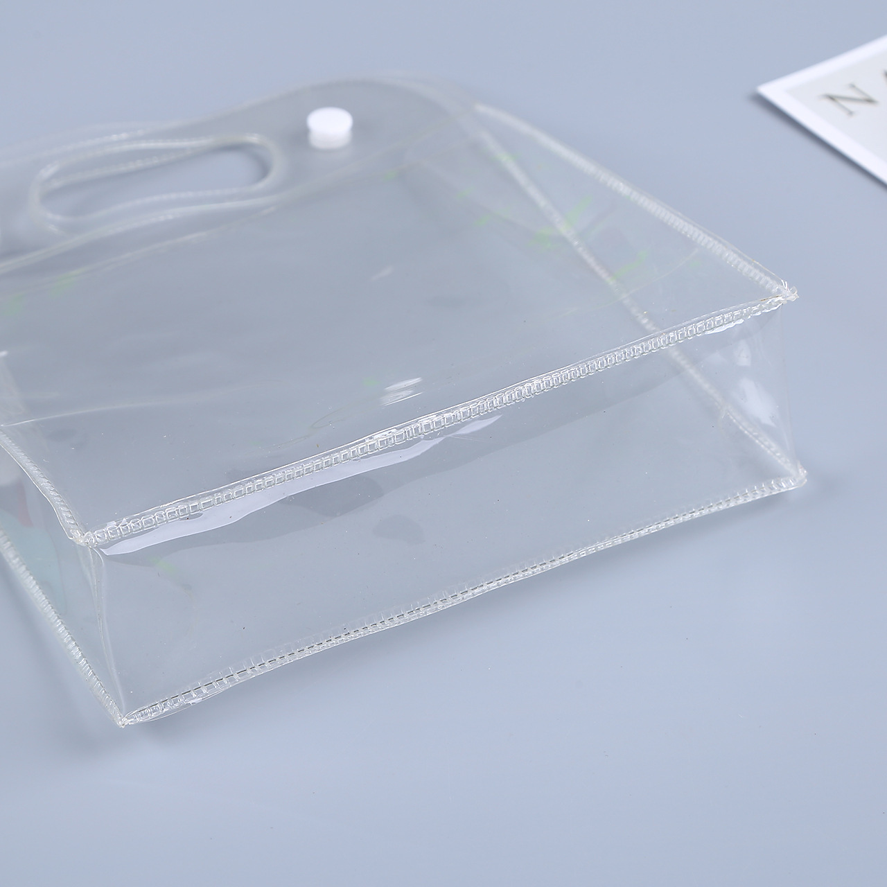 PVC Pouch Double Buttons