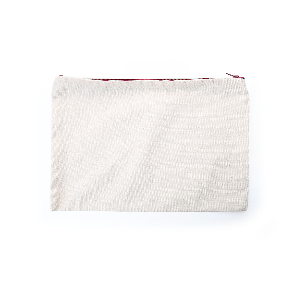 Canvas Pouch with Zipper