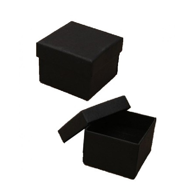 Black Gift Box with Lid (D)