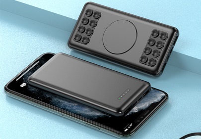 10000mAH Wireless Powerbank with Suction