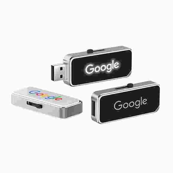 Executive LED Brand USB Drive, 2.0