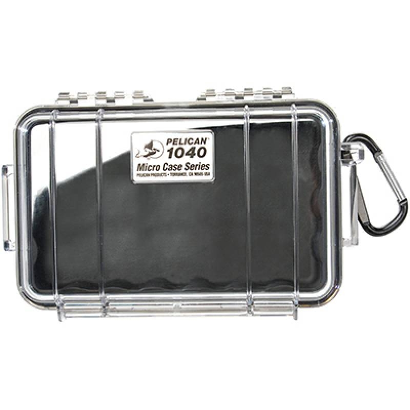 PELICAN CASE CLEAR BLACK