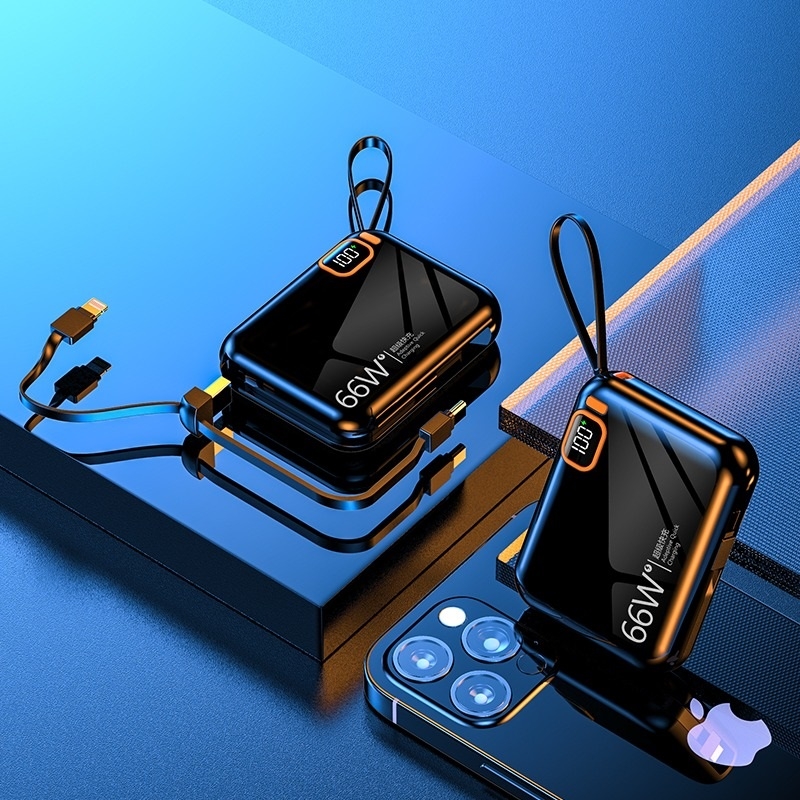 Compact Powerbank with Cable (W)