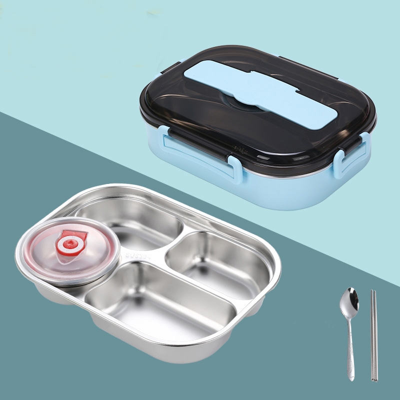 Divider Lunch Box with Bowl