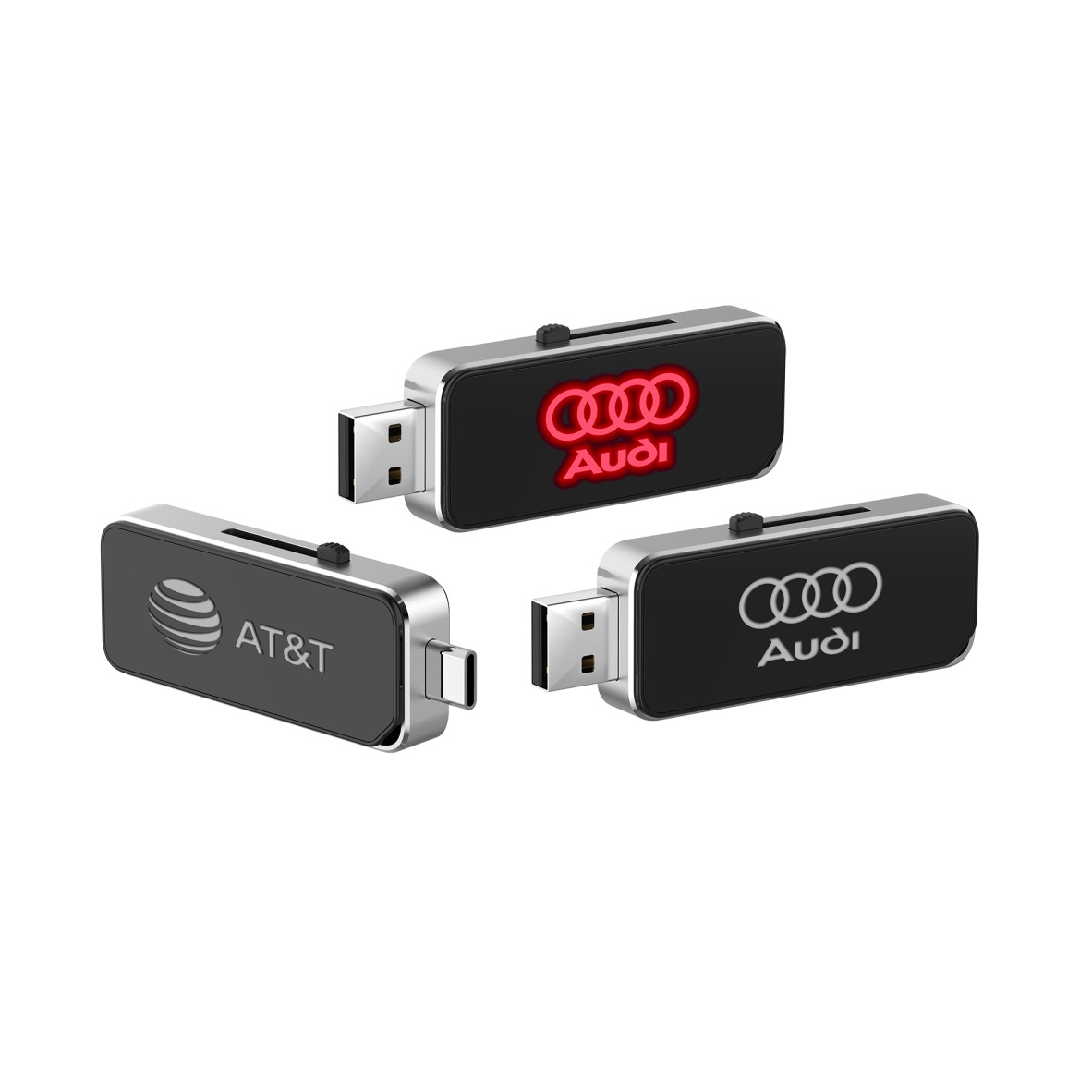 Type-C USB LED Brand, 16GB