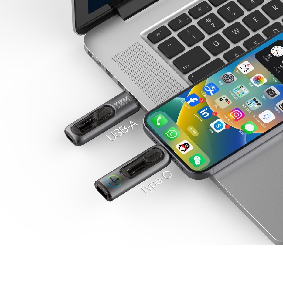 Slide Metal Type-C USB, 16gb