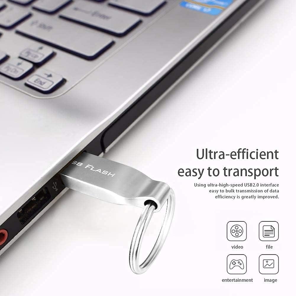 Metal USB 2.0 (C16), 8GB