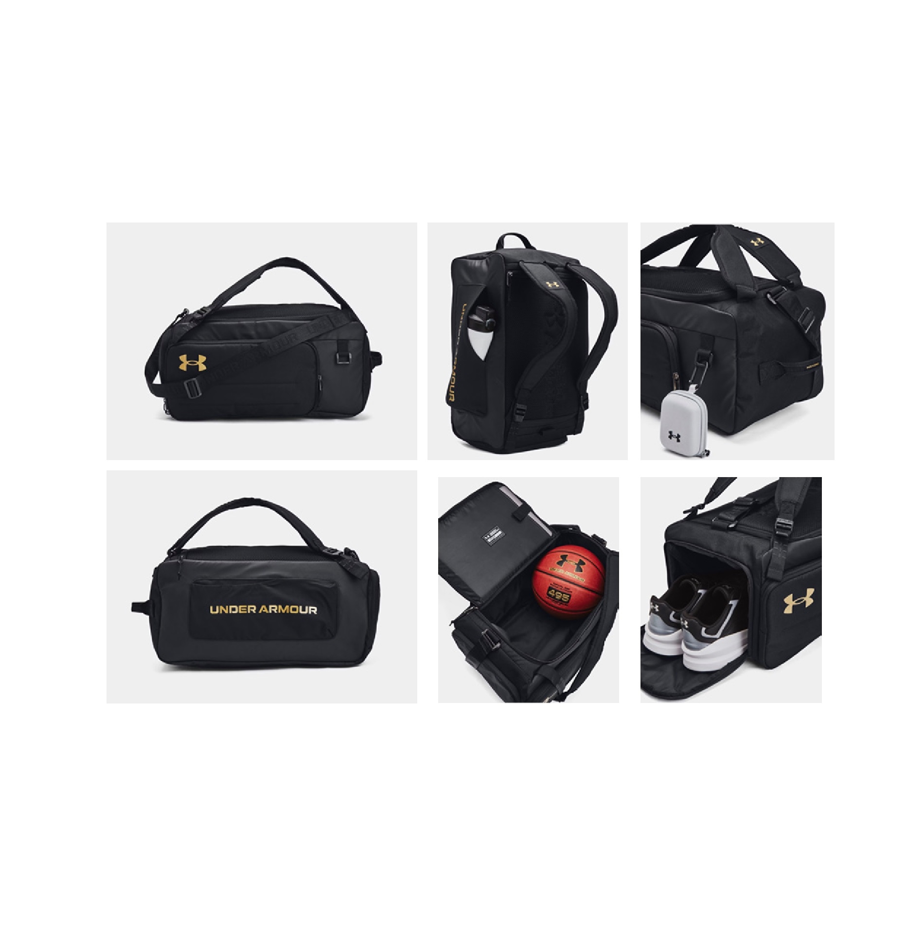 UA Contain Duo Small Backpack Duffle