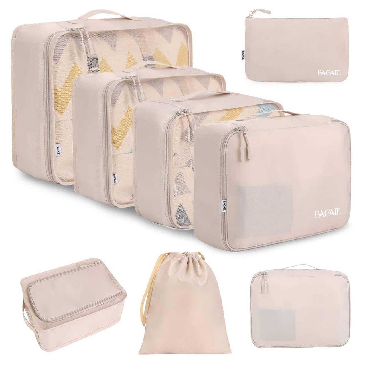 Travel Packing Cubes, 8 pieces