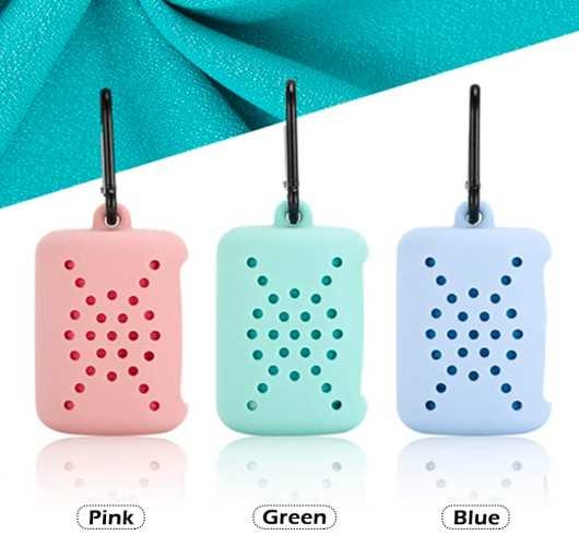 Compact Towel with Silicone Case