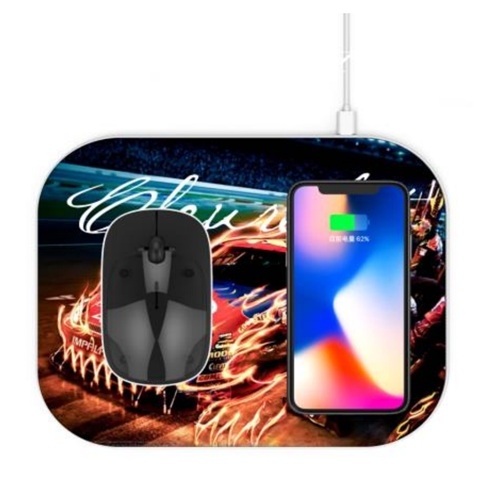 Mousepad with Wireless Charger