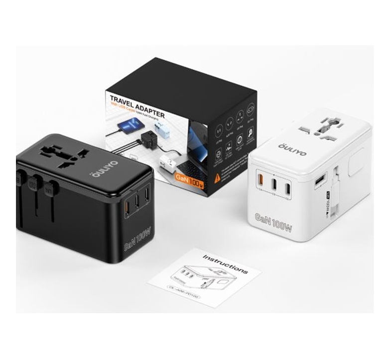 GaN 70w Travel Adaptor