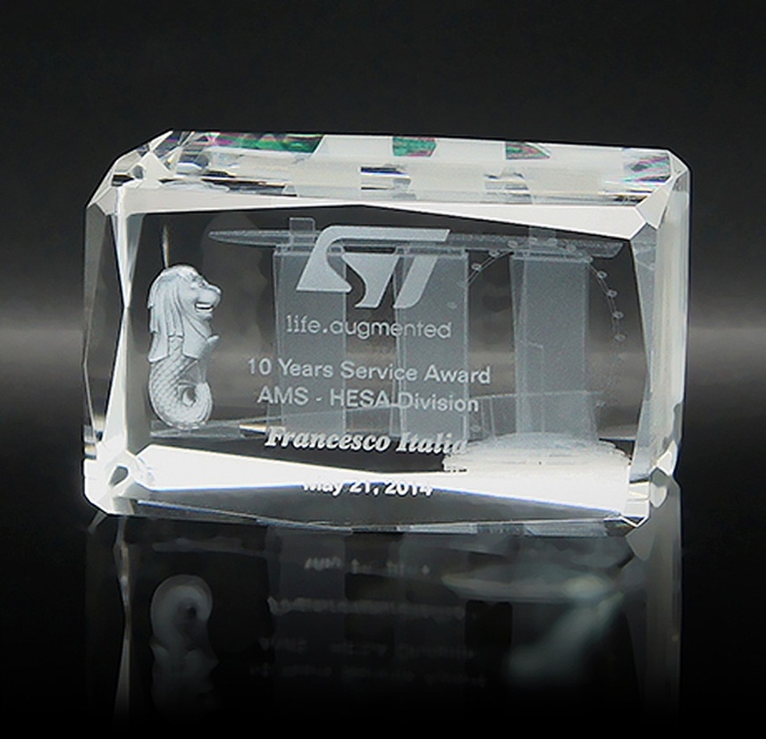 Crystal Block  (50 MM HT)