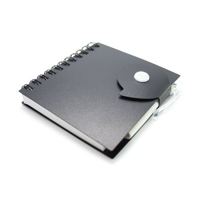 PP Notebook with Comma Design Button