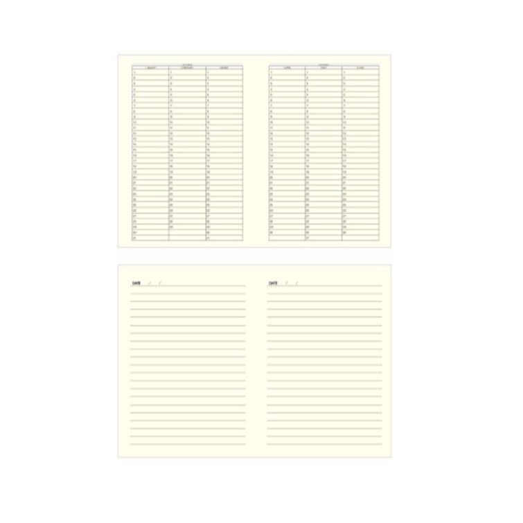 Moto Notebook A5 2 Tone with Pockets (M11)