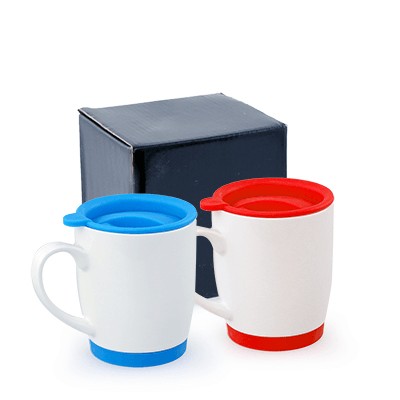 Ceramic Mug with Lid