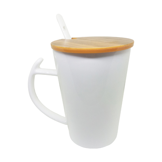 Mug with Cover & Spoon