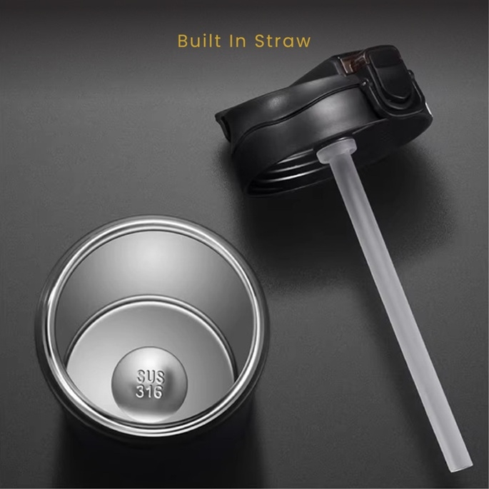 RIGID Stainless Steel Hot & Gold Tumbler