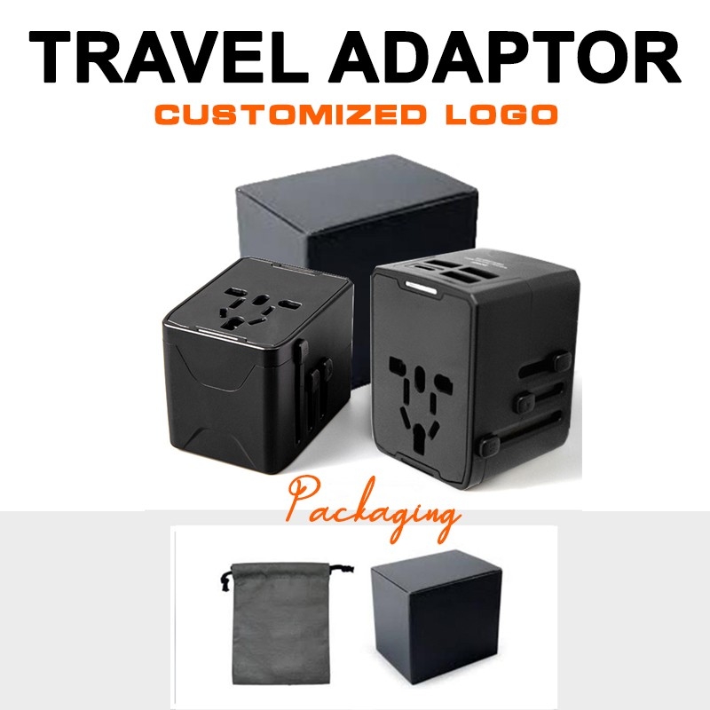 Travel Adaptor, 3 USB + 1 Type-C