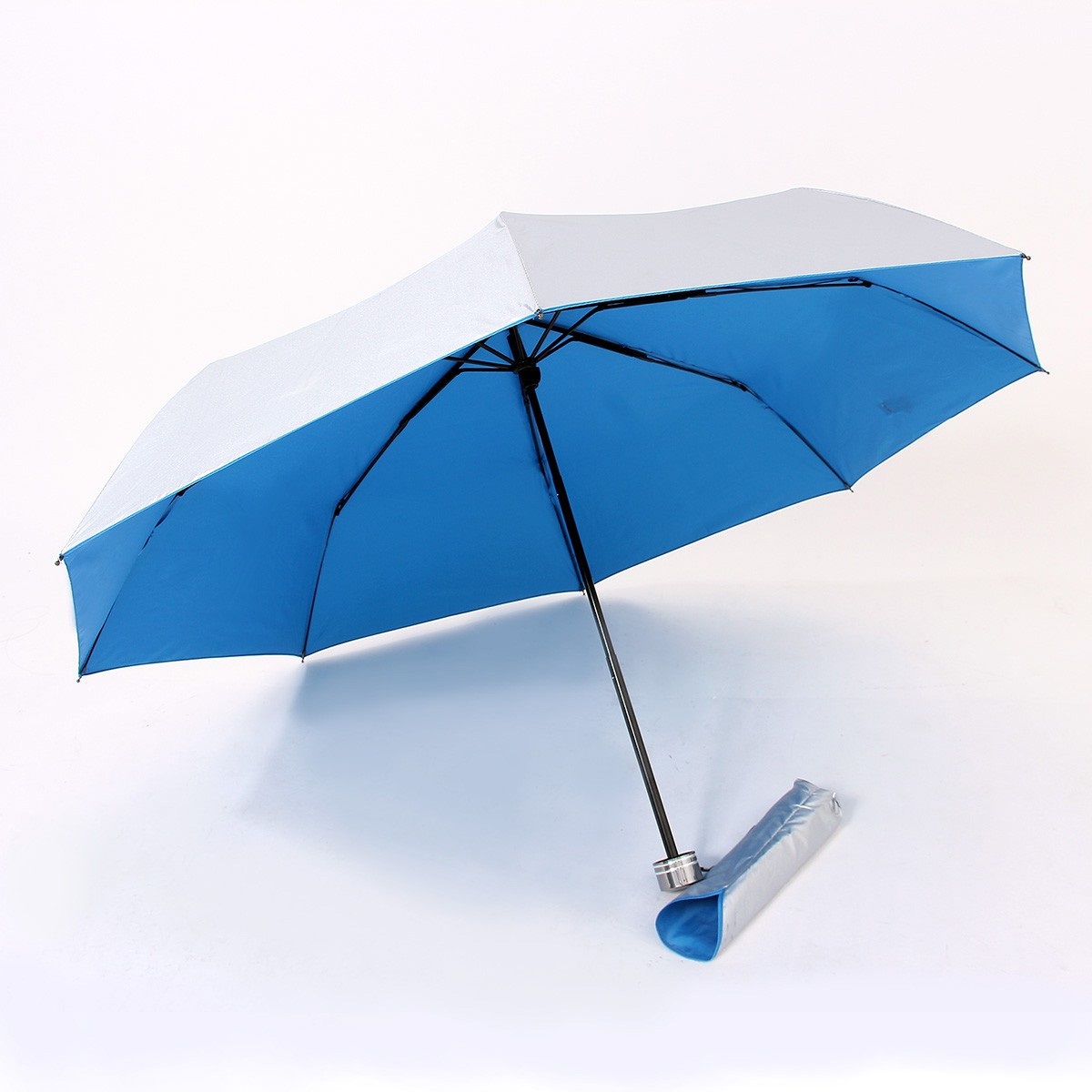 3 fold UV coated umbrella