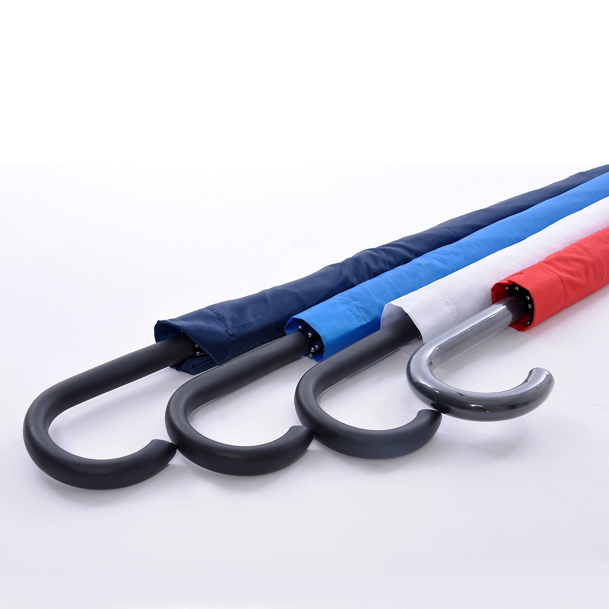 Black Handle Long Umbrella