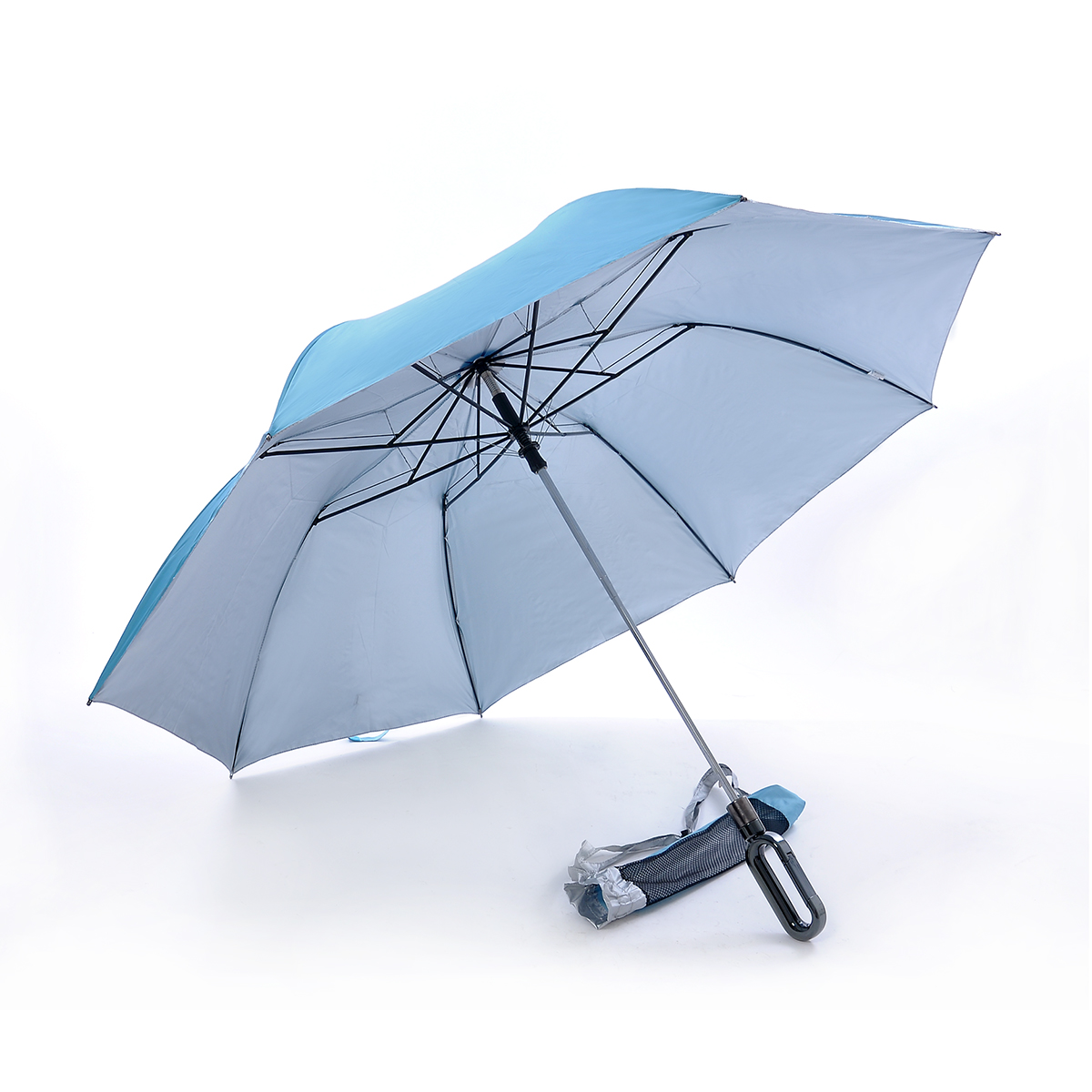 2 Fold, Auto Golf Umbrella