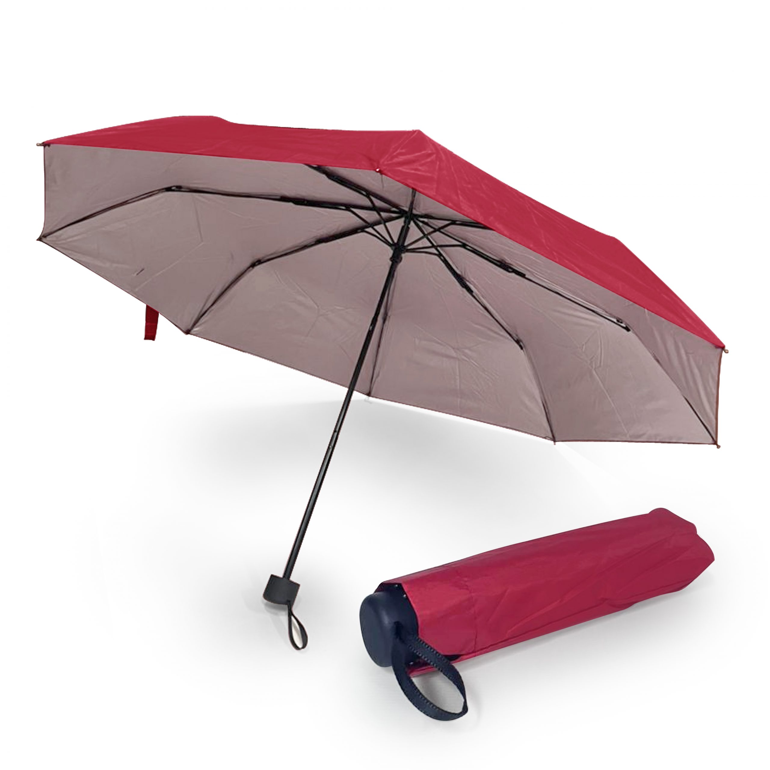 3-fold Manual Umbrella with Sleeve