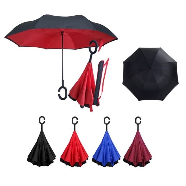 Inverted Umbrella Manual Open and Close